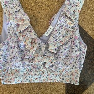 Floral Crop Top